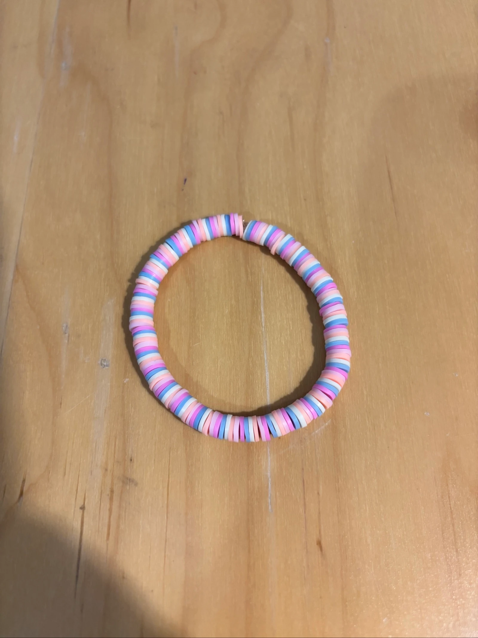 Bracelet en perles plates  – photo 2